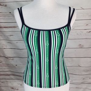 NWT Nautica Nautical Tankini Size 6